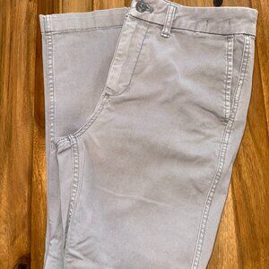 J. Crew Grey Straight Leg Pants